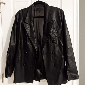 Blank NYC Black Leather Jacket
